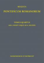 Cover-Bild Regesta Pontificum Romanorum