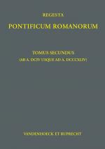 Cover-Bild Regesta Pontificum Romanorum