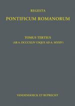 Cover-Bild Regesta Pontificum Romanorum