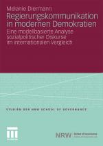 Cover-Bild Regierungskommunikation in modernen Demokratien