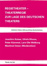 Cover-Bild Regietheater – Theaterregie
