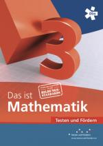 Cover-Bild Reichel - Das ist Mathematik 3. Testen und Fördern, Arbeitsheft