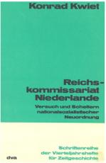 Cover-Bild Reichskommissariat Niederlande