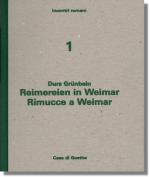 Cover-Bild Reimereien in Weimar - Rimucce a Weimar