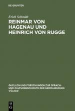 Cover-Bild Reinmar von Hagenau und Heinrich von Rugge