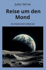 Cover-Bild Reise um den Mond: In Einfacher Sprache