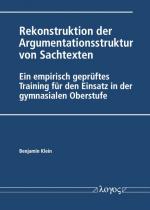 Cover-Bild Rekonstruktion der Argumentationsstruktur von Sachtexten