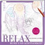 Cover-Bild Relax Ruhe und Achtsamkeit - Linien nachfahren & entspannen