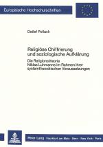 Cover-Bild Religiöse Chiffrierung und soziologische Aufklärung