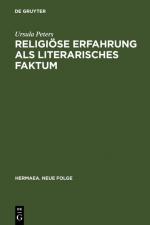 Cover-Bild Religiöse Erfahrung als literarisches Faktum