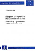 Cover-Bild Religiöse Existenz und literarische Produktion