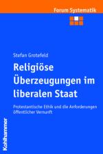 Cover-Bild Religiöse Überzeugungen im liberalen Staat