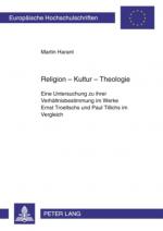 Cover-Bild Religion – Kultur – Theologie