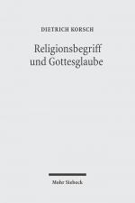 Cover-Bild Religionsbegriff und Gottesglaube