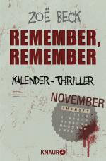 Cover-Bild Remember, remember