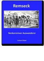 Cover-Bild REMSECK │ Neckarremser Auswanderer