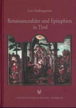 Cover-Bild Renaissancealtäre und Epitaphien in Tirol