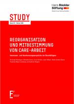 Cover-Bild Reorganisation und Mitbestimmung von Care-Arbeit