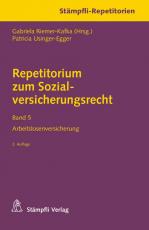 Cover-Bild Repetitorium zum Sozialversicherungsrecht Band 5