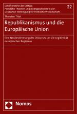 Cover-Bild Republikanismus und die Europäische Union