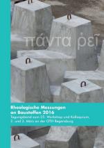 Cover-Bild Rheologische Messungen an Baustoffen 2016
