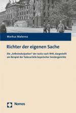 Cover-Bild Richter der eigenen Sache