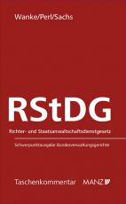 Cover-Bild Richter- und StaatsanwaltschaftsdienstG RStDG