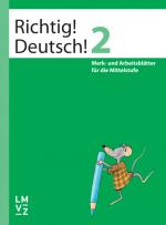Cover-Bild Richtig! Deutsch! 2 / Arbeitsheft