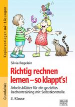 Cover-Bild Richtig rechnen lernen – so klappt´s! 3. Klasse