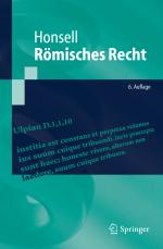 Cover-Bild Römisches Recht
