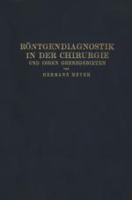 Cover-Bild Röntgendiagnostik in der Chirurgie und Ihren Grenzgebieten