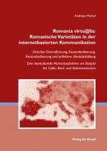 Cover-Bild Romania virtu@lis: Romanische Varietäten in der internetbasierten Kommunikation