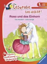 Cover-Bild Rosa und das Einhorn - Leserabe 1. Klasse - Erstlesebuch für Kinder ab 6 Jahren