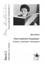 Cover-Bild Rose Ausländers Doppelspiel