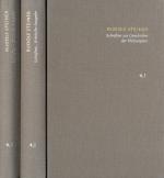 Cover-Bild Rudolf Steiner: Schriften. Kritische Ausgabe / Band 4,1-2: Schriften zur Geschichte der Philosophie