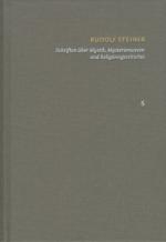 Cover-Bild Rudolf Steiner: Schriften. Kritische Ausgabe / Band 5: Schriften über Mystik, Mysterienwesen und Religionsgeschichte
