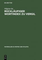 Cover-Bild Rückläufiger Wortindex zu Vergil