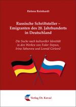 Cover-Bild Russische Schriftsteller - Emigranten des 20. Jahrhunderts in Deutschland