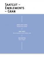 Cover-Bild Saatgut - Emblements - Gran