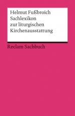 Cover-Bild Sachlexikon zur liturgischen Kirchenausstattung