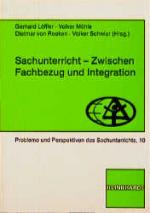 Cover-Bild Sachunterricht zwischen Fachbezug und Integration