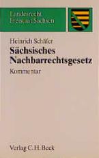 Cover-Bild Sächsisches Nachbarrechtsgesetz