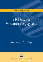 Cover-Bild Sächsisches Versammlungsgesetz