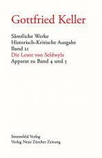 Cover-Bild Sämtliche Werke. Historisch-Kritische Ausgabe, Band 21