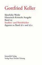 Cover-Bild Sämtliche Werke. Historisch-Kritische Ausgabe, Band 29