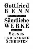 Cover-Bild Sämtliche Werke - Stuttgarter Ausgabe. Bd. 7.1 (Sämtliche Werke - Stuttgarter Ausgabe, Bd. 7.1)