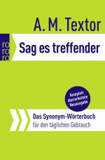 Cover-Bild Sag es treffender