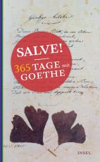 Cover-Bild Salve! 365 Tage mit Goethe