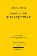 Cover-Bild Schadensersatz im Unionsprivatrecht