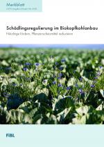 Cover-Bild Schädlingsregulierung im Biokopfkohlanbau